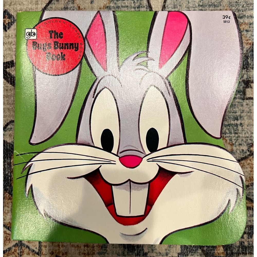 VTG A Golden Shape The Bugs Bunny Children's Soft Paper Back Books 1976 Cartoons